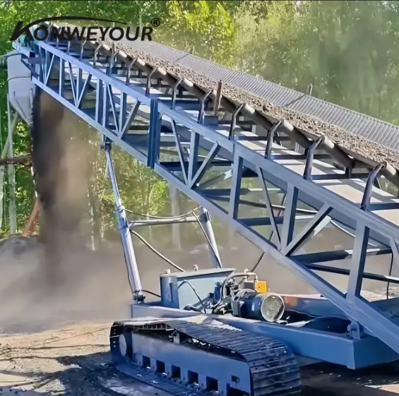 Конвеєр з високим введенням в гофровій стрічці